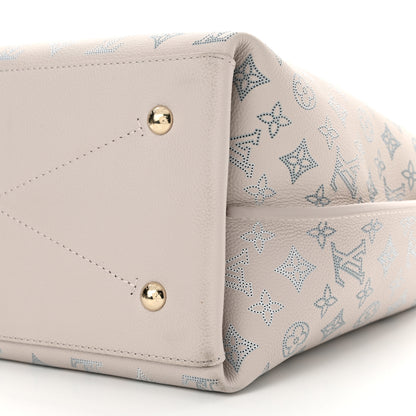 Louis Vuitton Mahina Carmel Hobo PM Brume Gray 9 of 11