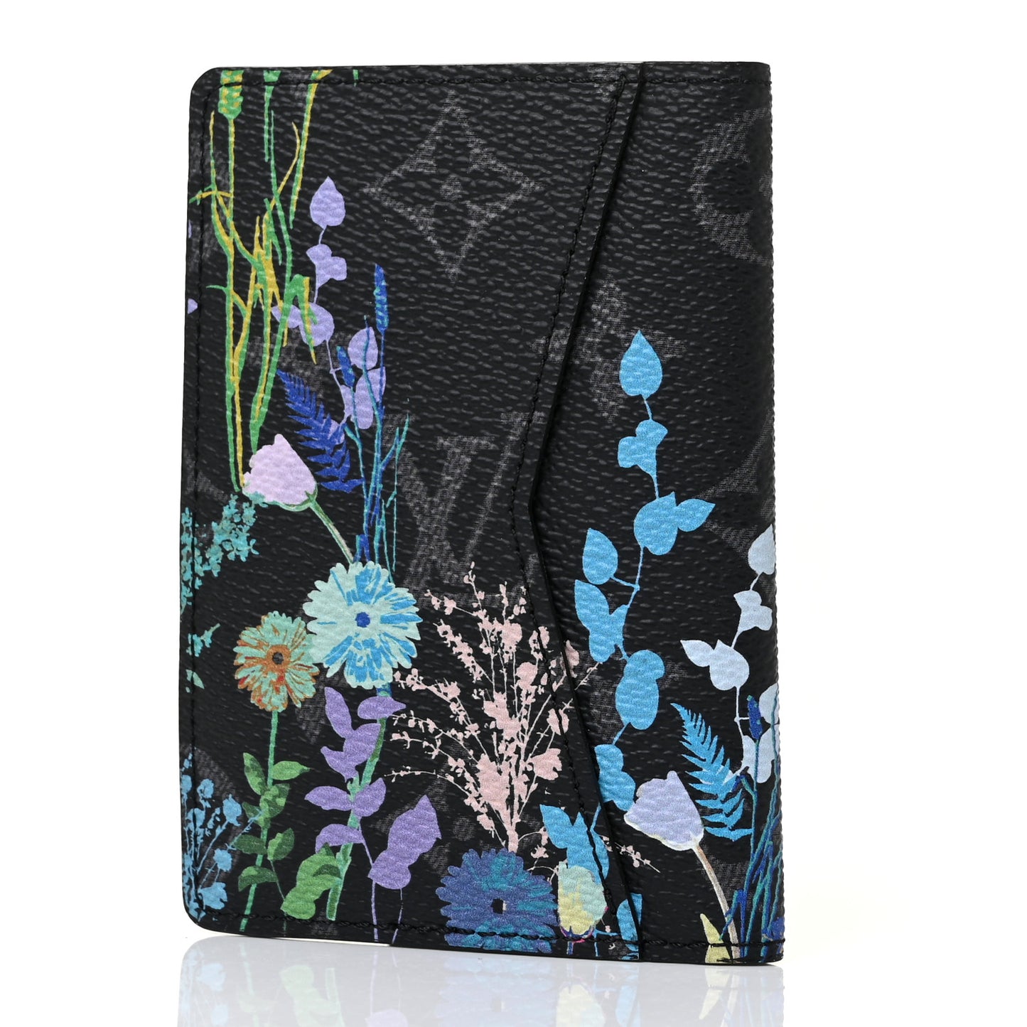Monogram Eclipse Flower Print Pocket Organizer NM