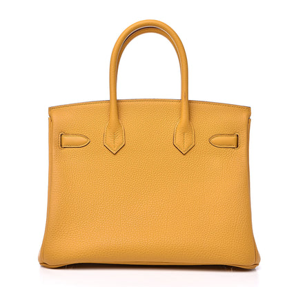 Hermes Togo Birkin 30 Jaune Ambre 3 of 30