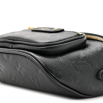 Louis Vuitton Empreinte Mini Bumbag Black 7 of 9