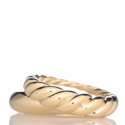 David Yurman 18K Yellow Gold Pure Form Stack Rings 54 7 3 of 6
