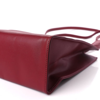 Telfar Vegan Leather Medium Shopping Bag Oxblood 9 of 9