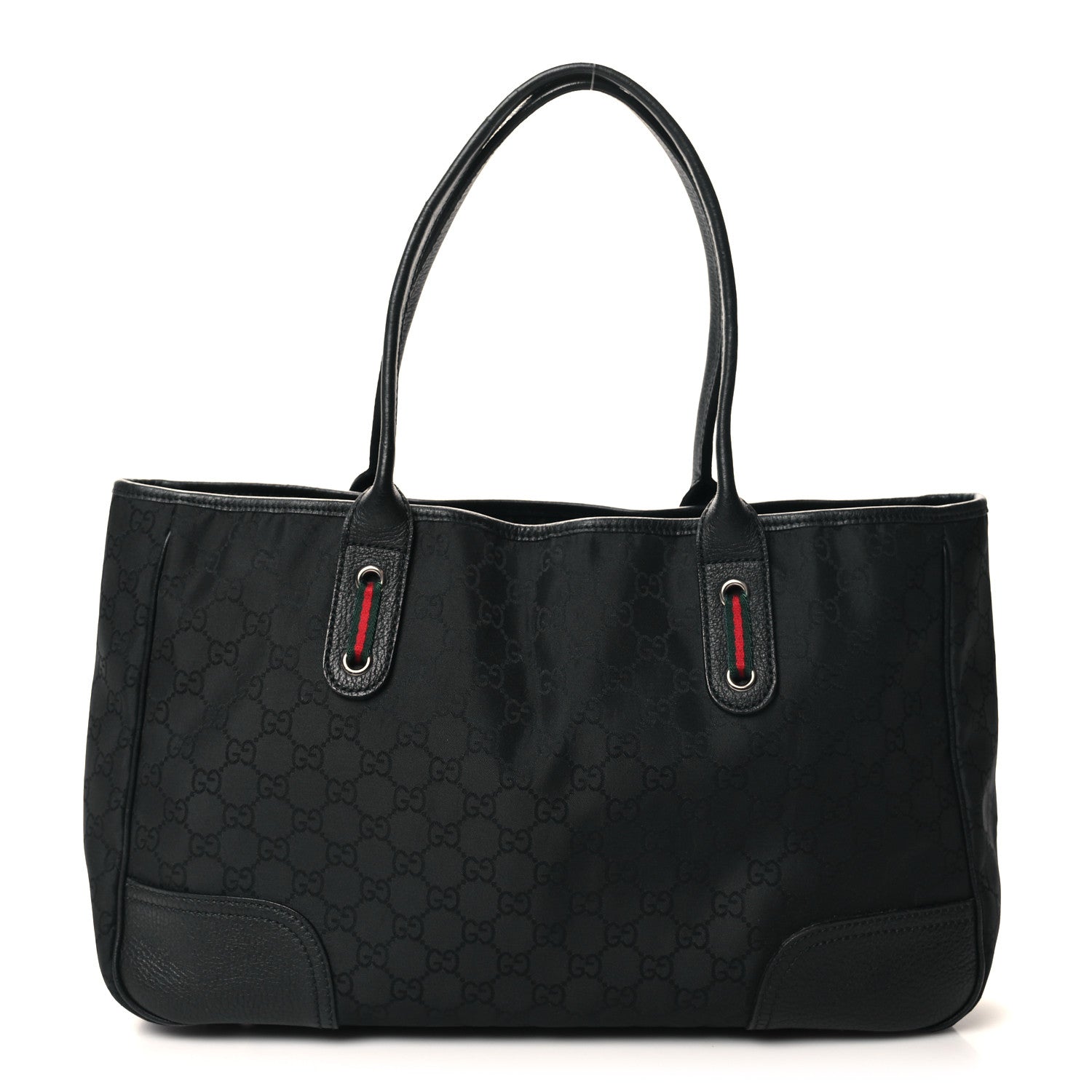 Gucci Monogram Large Princy Tote Black 1 of 11