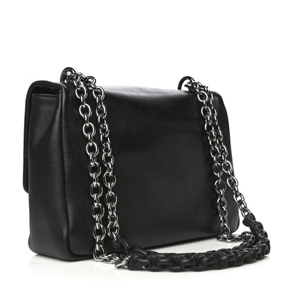 Tom Ford Calfskin Large Natalia Chain Bag Black 3 of 21