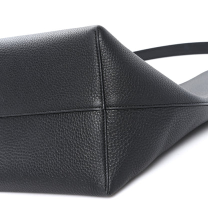 The Row Grained Calfskin Medium N/S Park Tote Black 9 of 9
