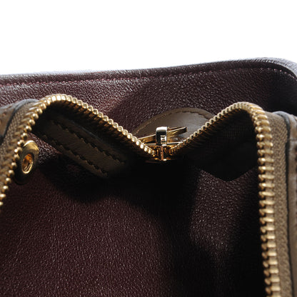 Celine Calfskin and Suede Small Tri-Color Trapeze Black 8 of 11