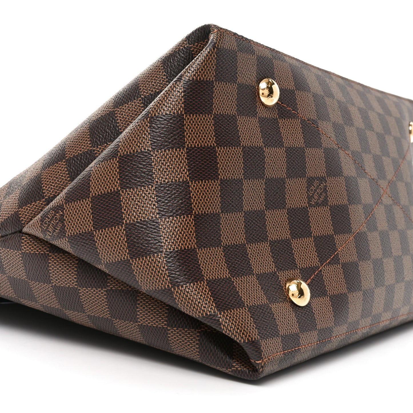 Damier Ebene Calfskin Maida Khaki