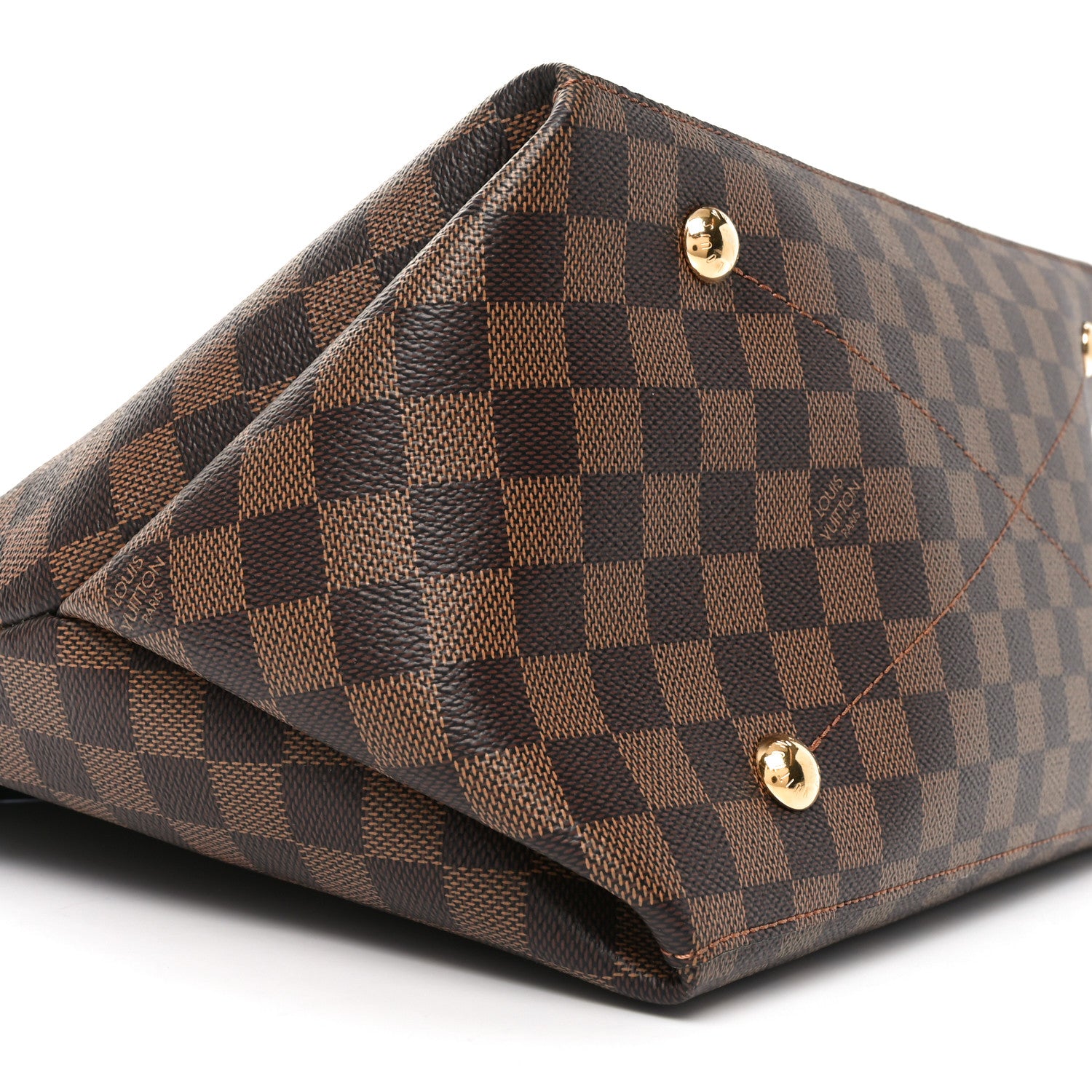 Louis Vuitton Damier Ebene Calfskin Maida Khaki 8 of 9
