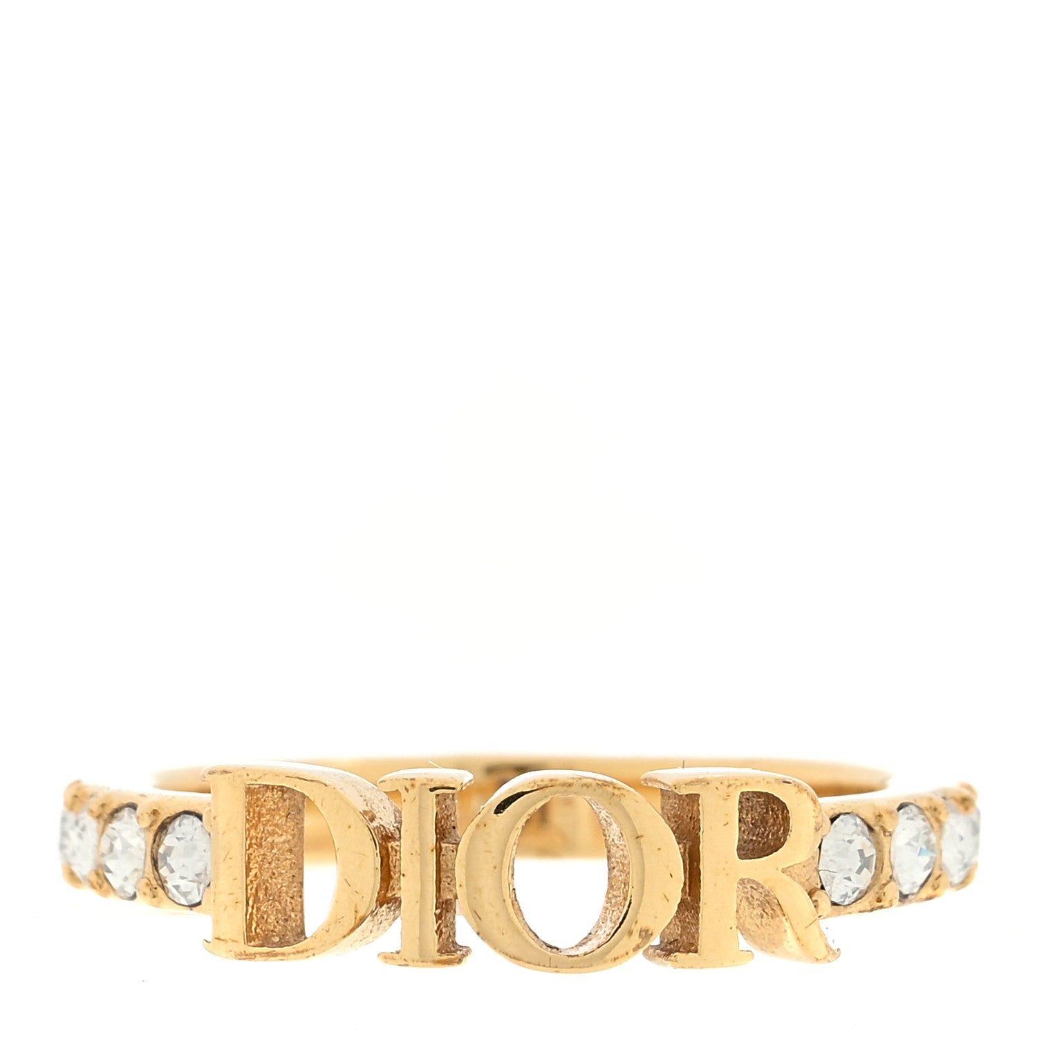 Christian Dior ディオレボリューション リング クリスタル M Christian Dior Metal Crystal DIO(R)EVOLUTION Ring M 52 6 Gold