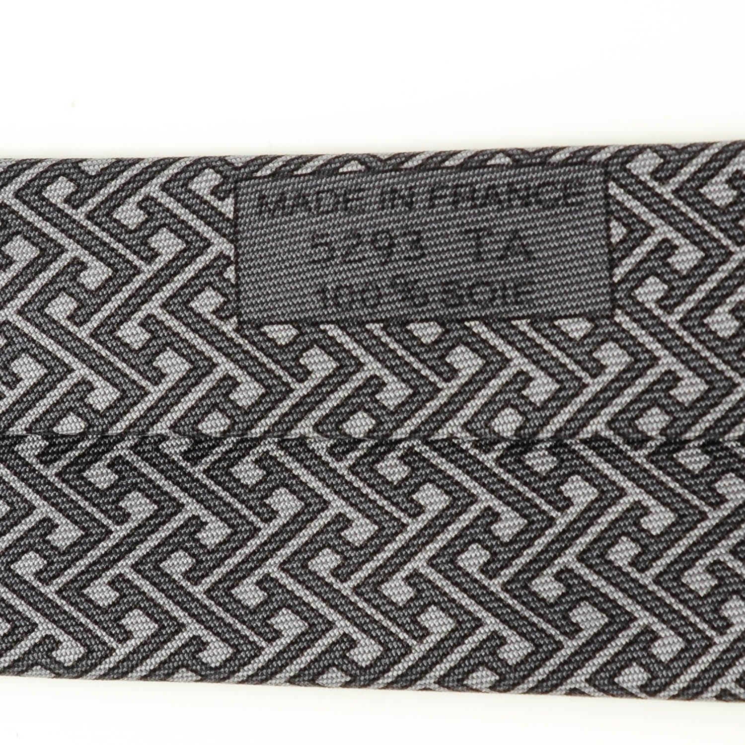 Hermes Printed Silk Mens Neck Tie 4 of 4
