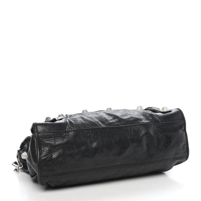 Balenciaga Agneau Giant 21 Silver Hardware City Black 4 of 9