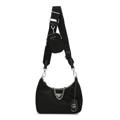 Prada Nylon Re-Edition 2005 Shoulder Bag Black 1 of 10