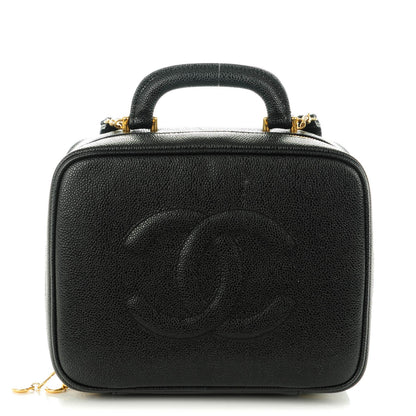 Chanel Caviar Cosmetic Case Black 1 of 8