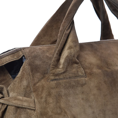 Gucci Suede Medium Hysteria Tote Brown 14 of 17