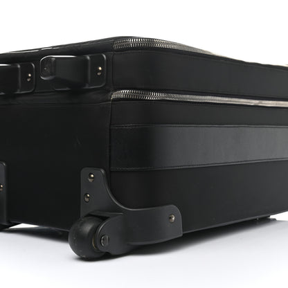 Prada Tessuto Nylon Saffiano Trolley Luggage Black 9 of 13