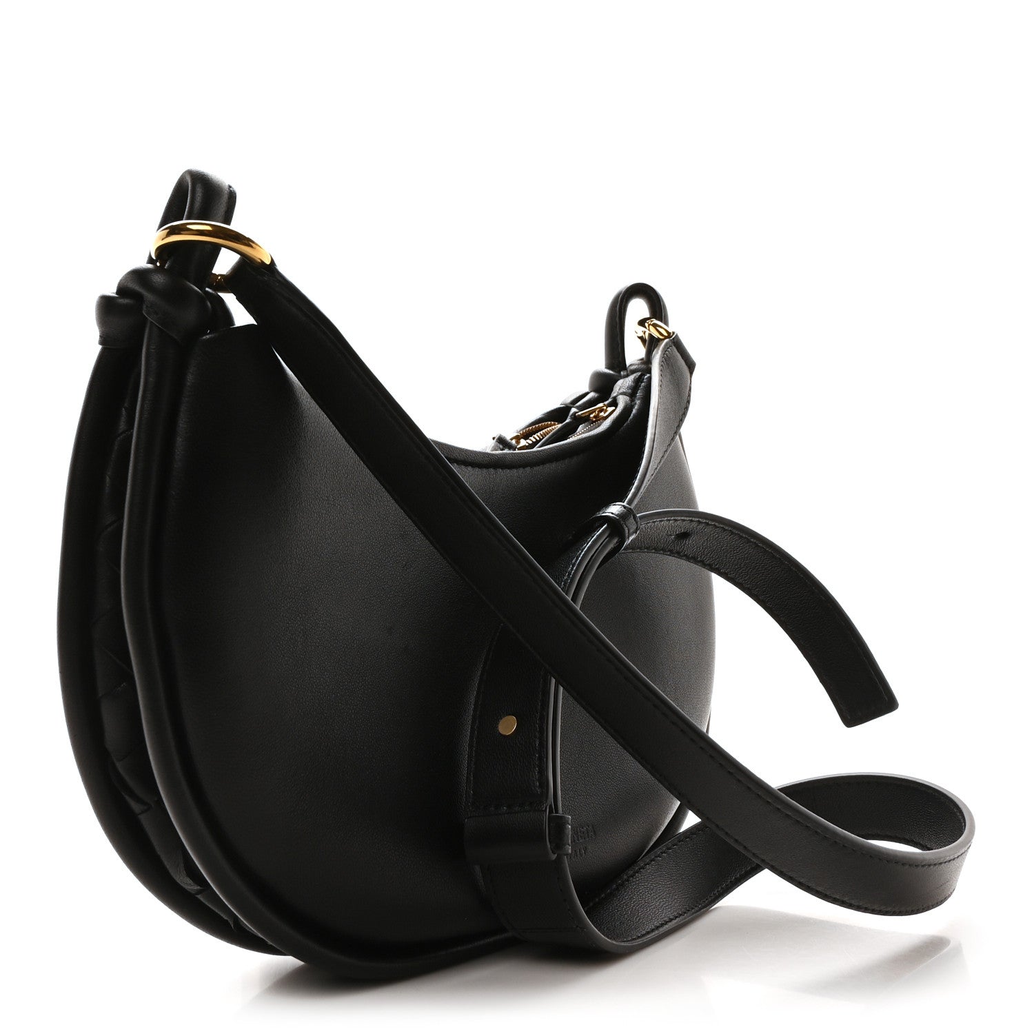 Bottega Veneta Nappa Intrecciato Small Gemelli Multipocket Bag Black 2 of 9