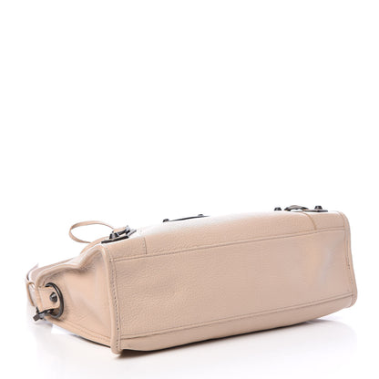 Balenciaga Chevre Classic Hardware Metallic Edge S City Beige Tapioca 4 of 15