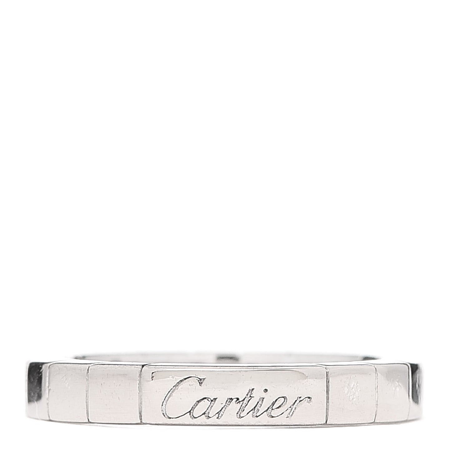 18K White Gold Lanieres Ring 49 5