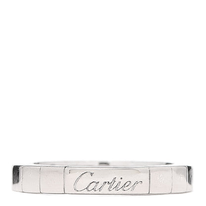 Cartier 18K White Gold Lanieres Ring 49 5 1 of 4