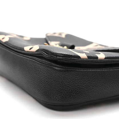 Louis Vuitton Empreinte Monogram Giant Pochette Metis Black Beige 9 of 11