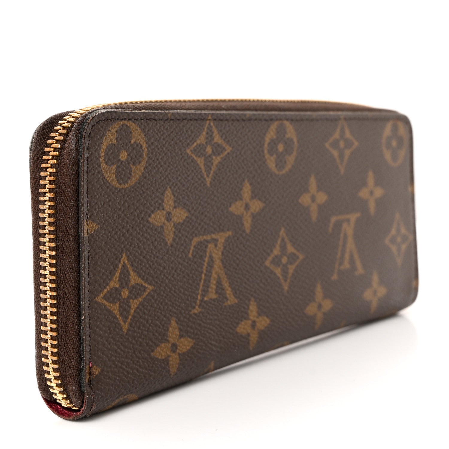 Louis Vuitton Monogram Clemence Wallet Fuchsia 4 of 11