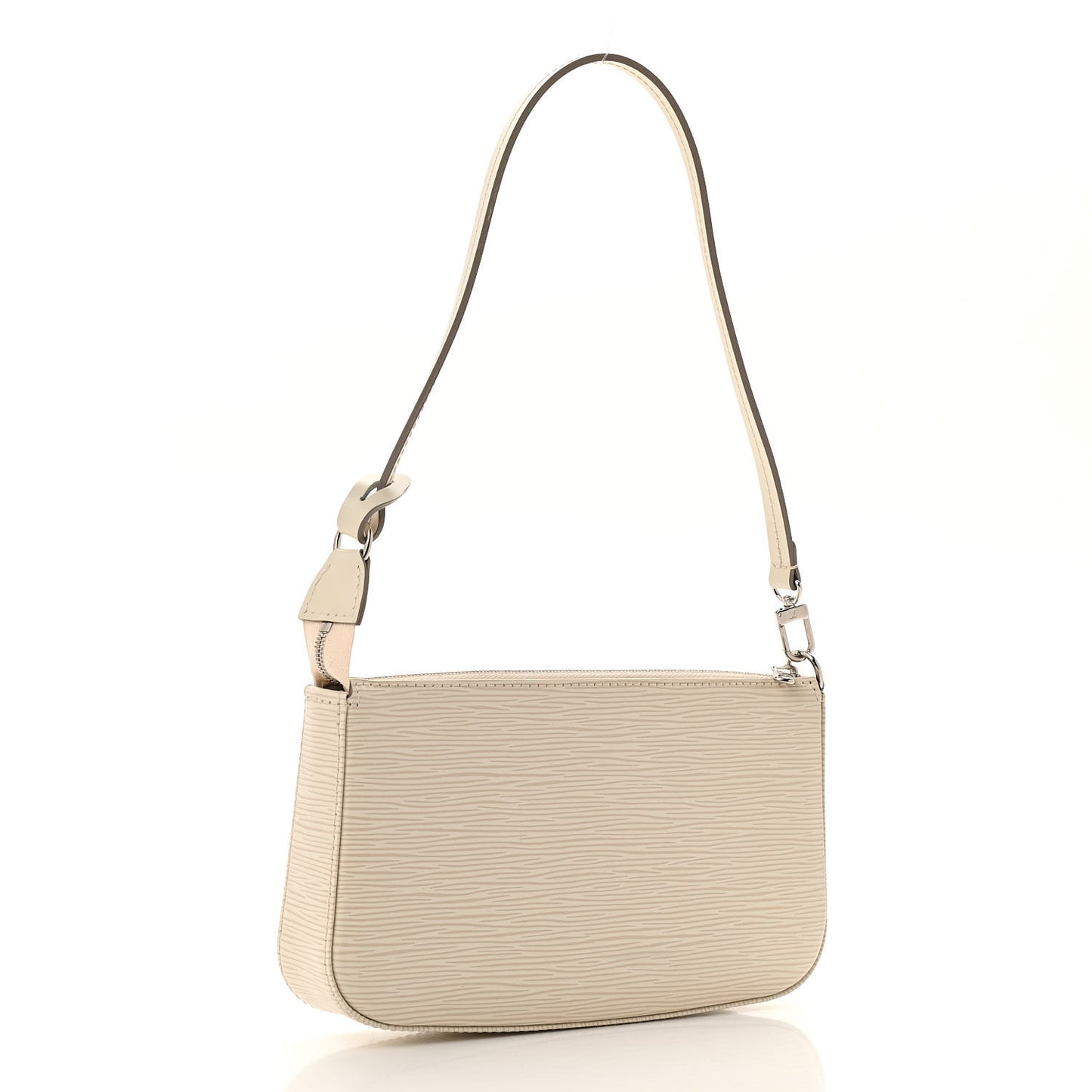 Epi Pochette Accessories NM Ivory