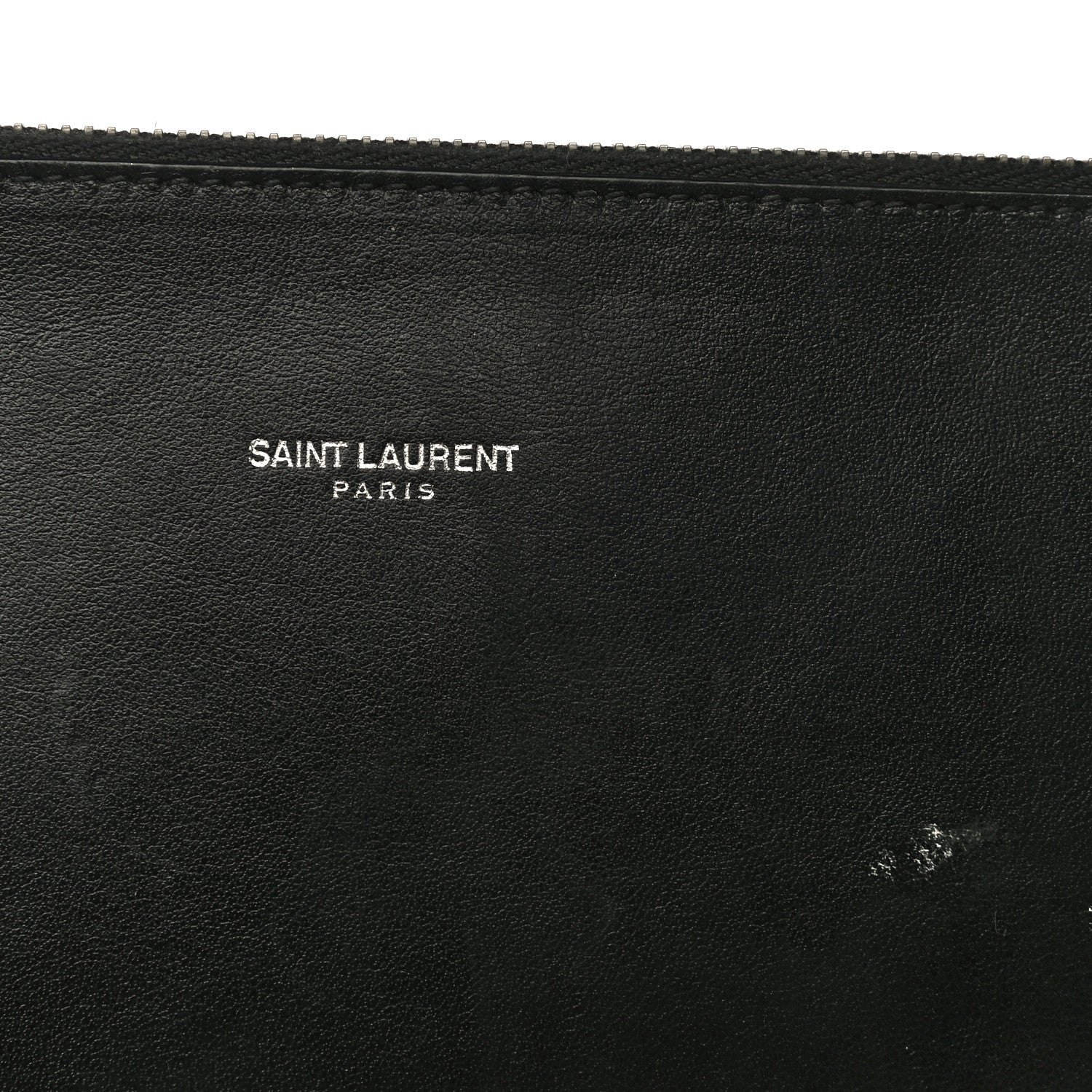 Saint Laurent Grained Calfskin Baby Sac De Jour Black 12 of 14