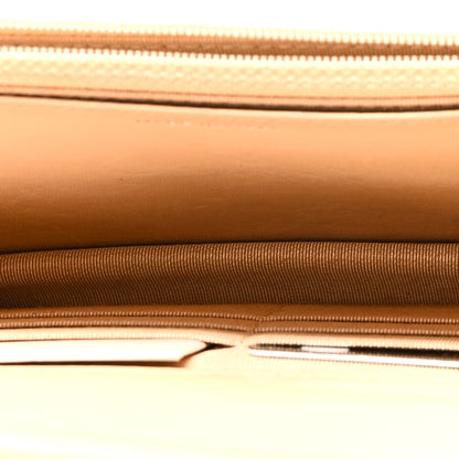 Chanel Lambskin Quilted Wallet On Chain WOC Beige 5 of 12
