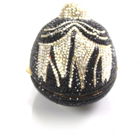 Judith Leiber Swarovski Crystal Crane Minaudiere Clutch 3 of 8