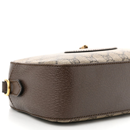 Gucci GG Supreme Monogram Web Neo Vintage Shoulder Bag Beige New Acero Crop 9 of 11