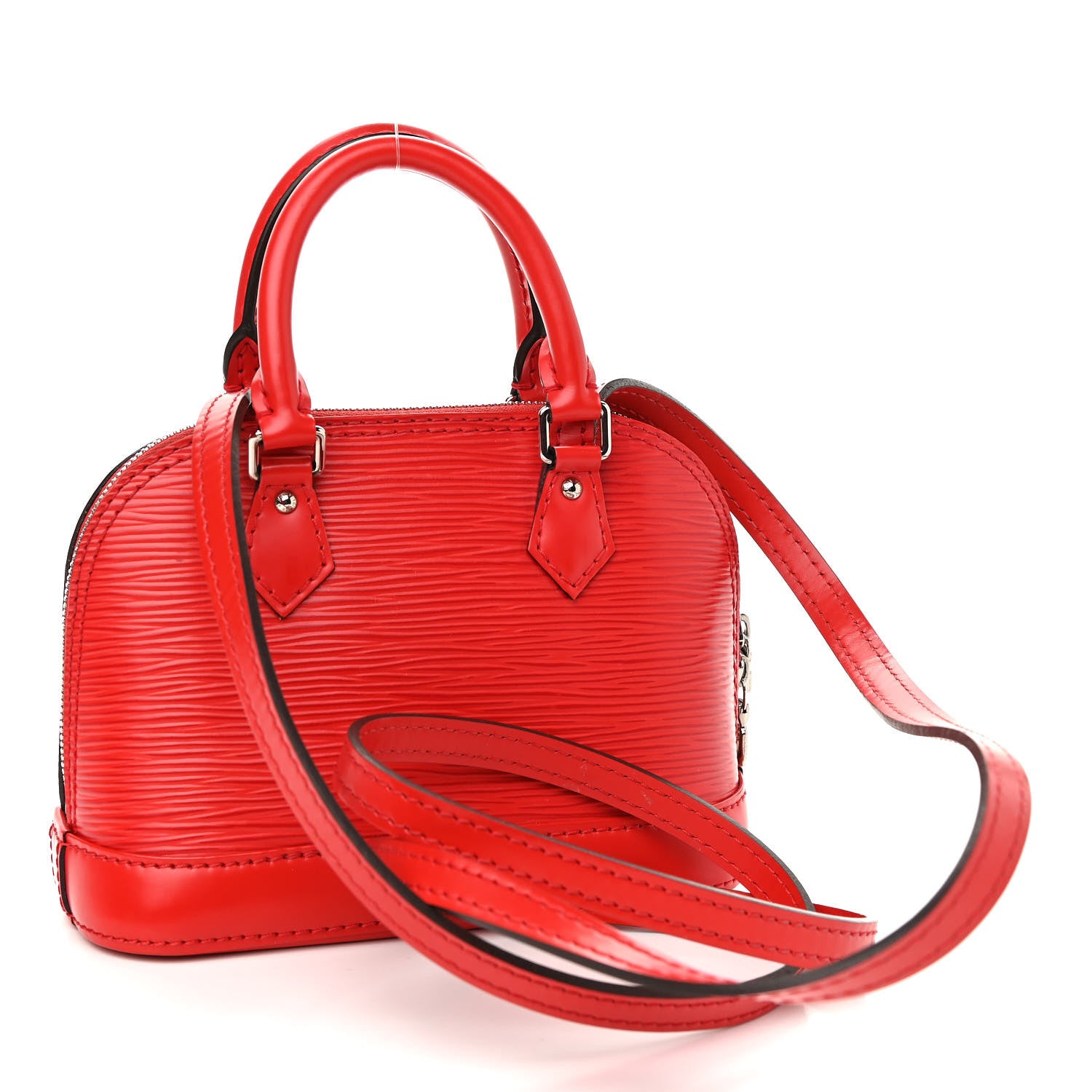 Louis Vuitton Epi Alma Nano Carmine 3 of 12