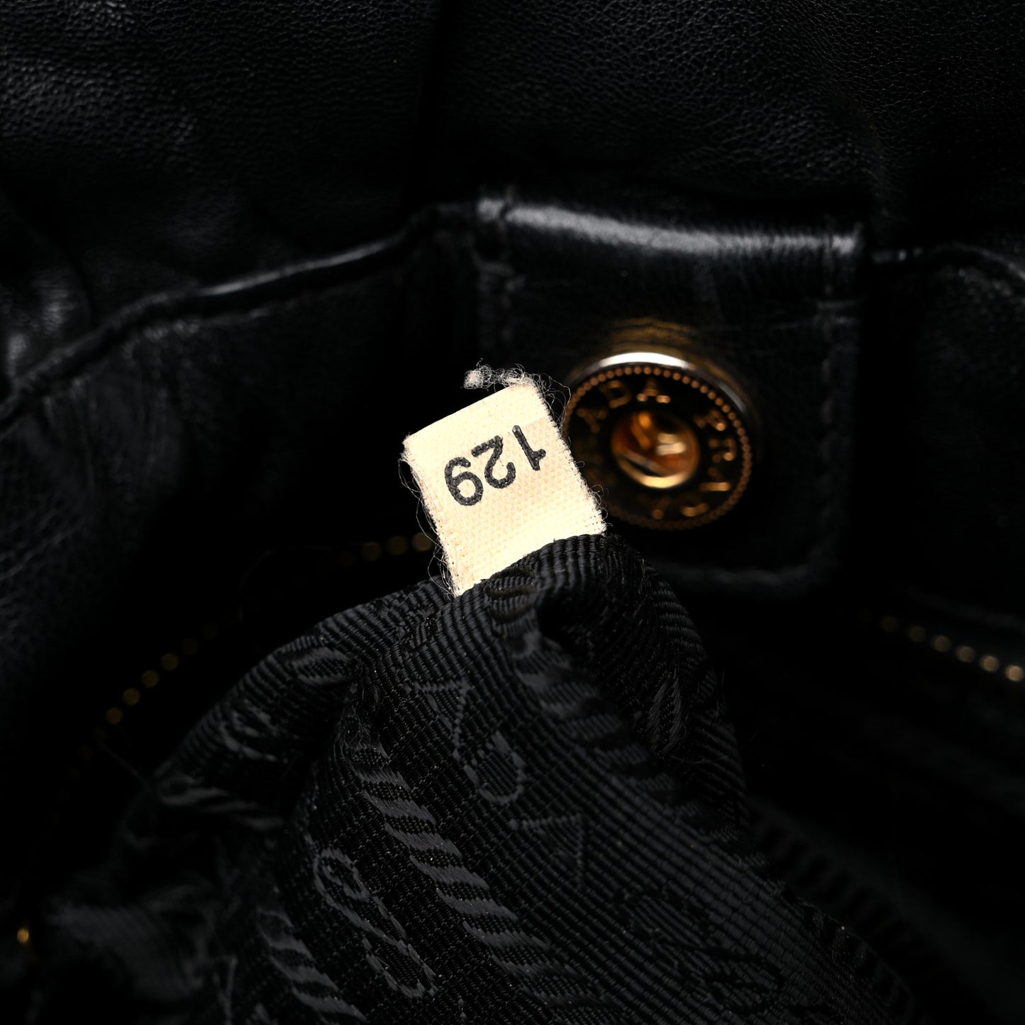 Nappa Bow Tote Black Black