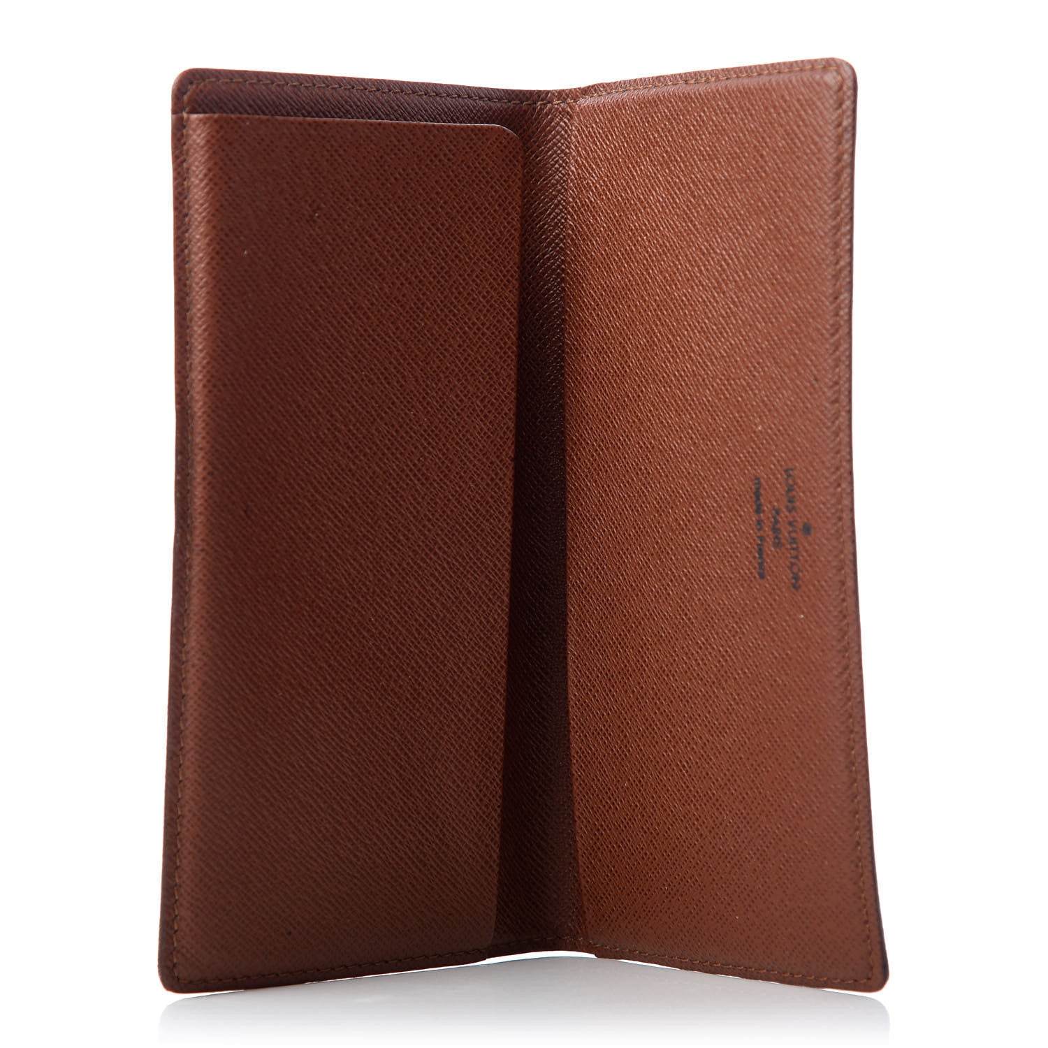 Louis Vuitton Monogram Simple Checkbook Holder Wallet Cover 5 of 8