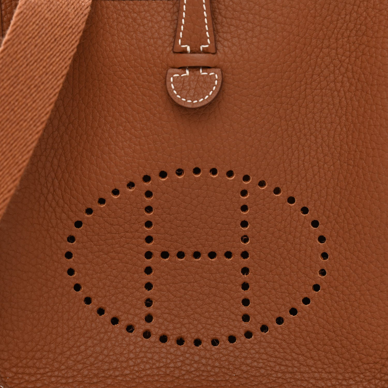 Hermes Taurillon Clemence Evelyne TPM Gold 8 of 11