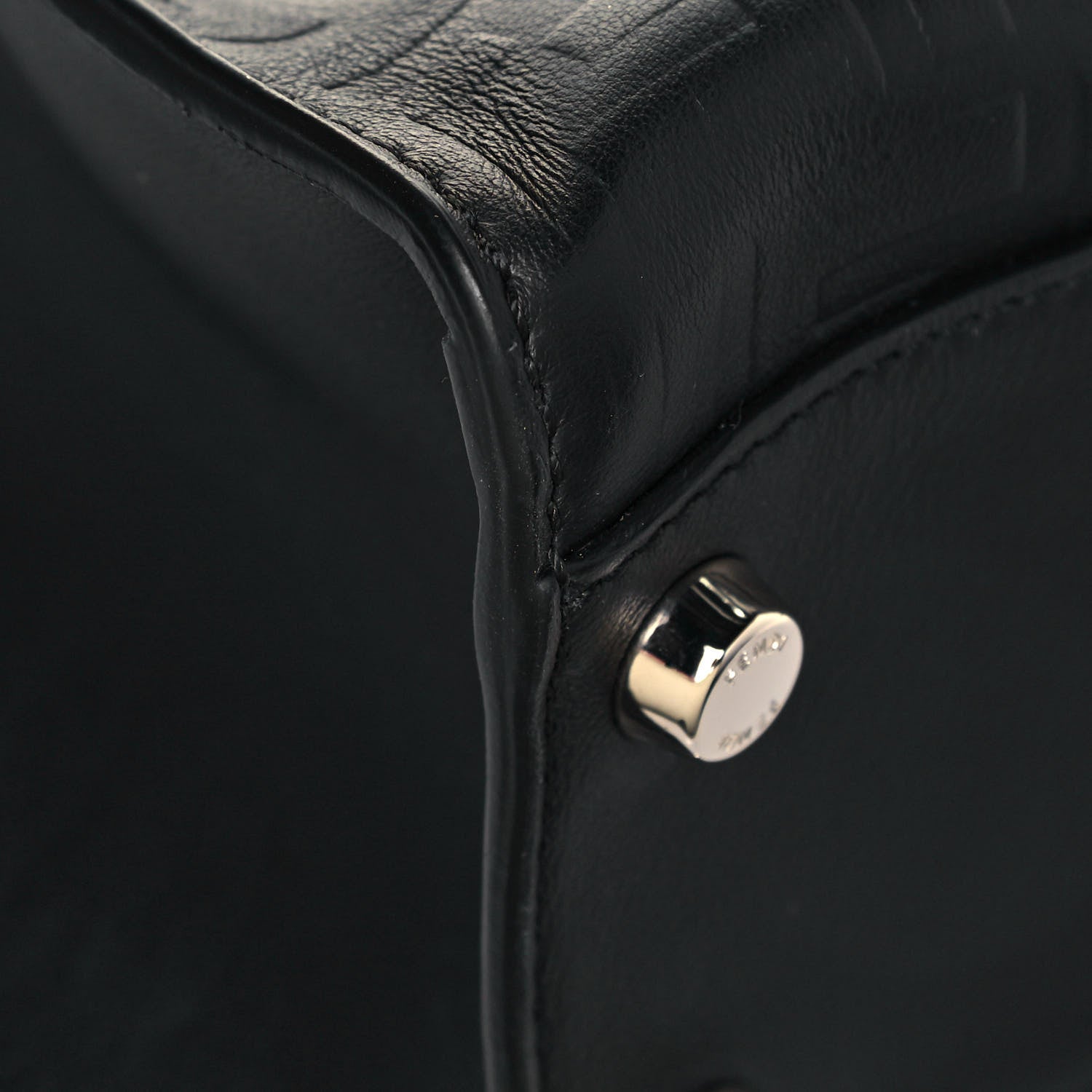 Fendi Vitello Grace FF Gradient Embossed Peekaboo X-Lite Fit Black 10 of 14