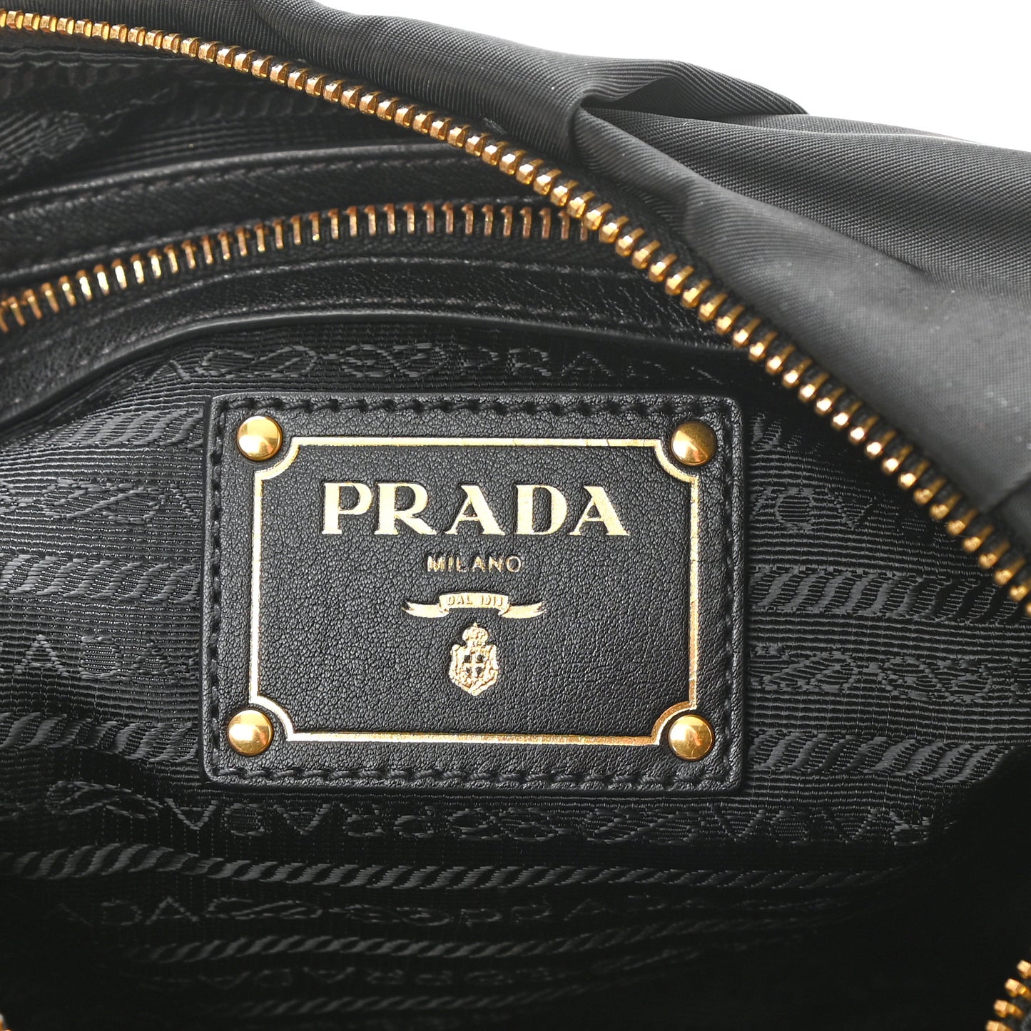 Tessuto Nylon Hobo Black