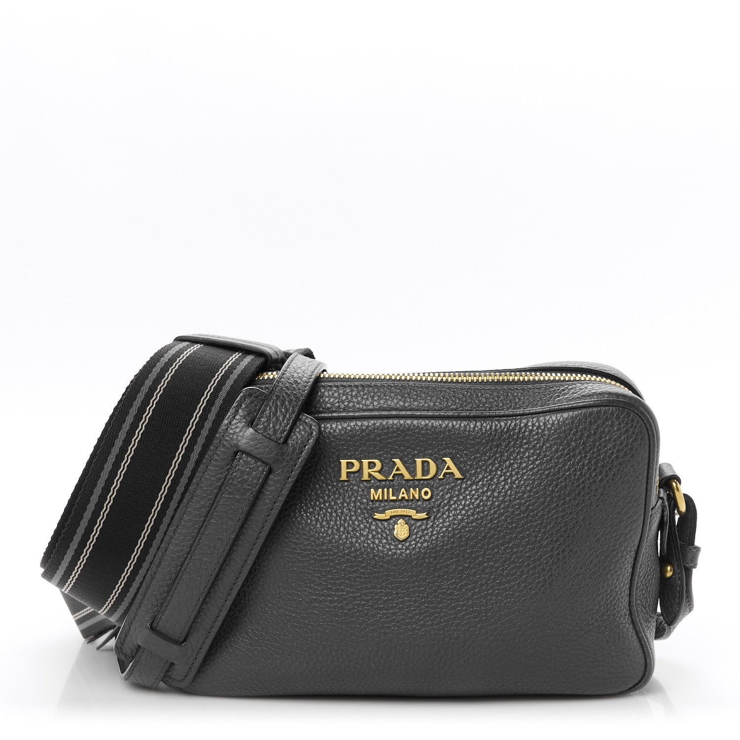 Prada Vitello Daino Camera Bag Smeraldo 1 of 11