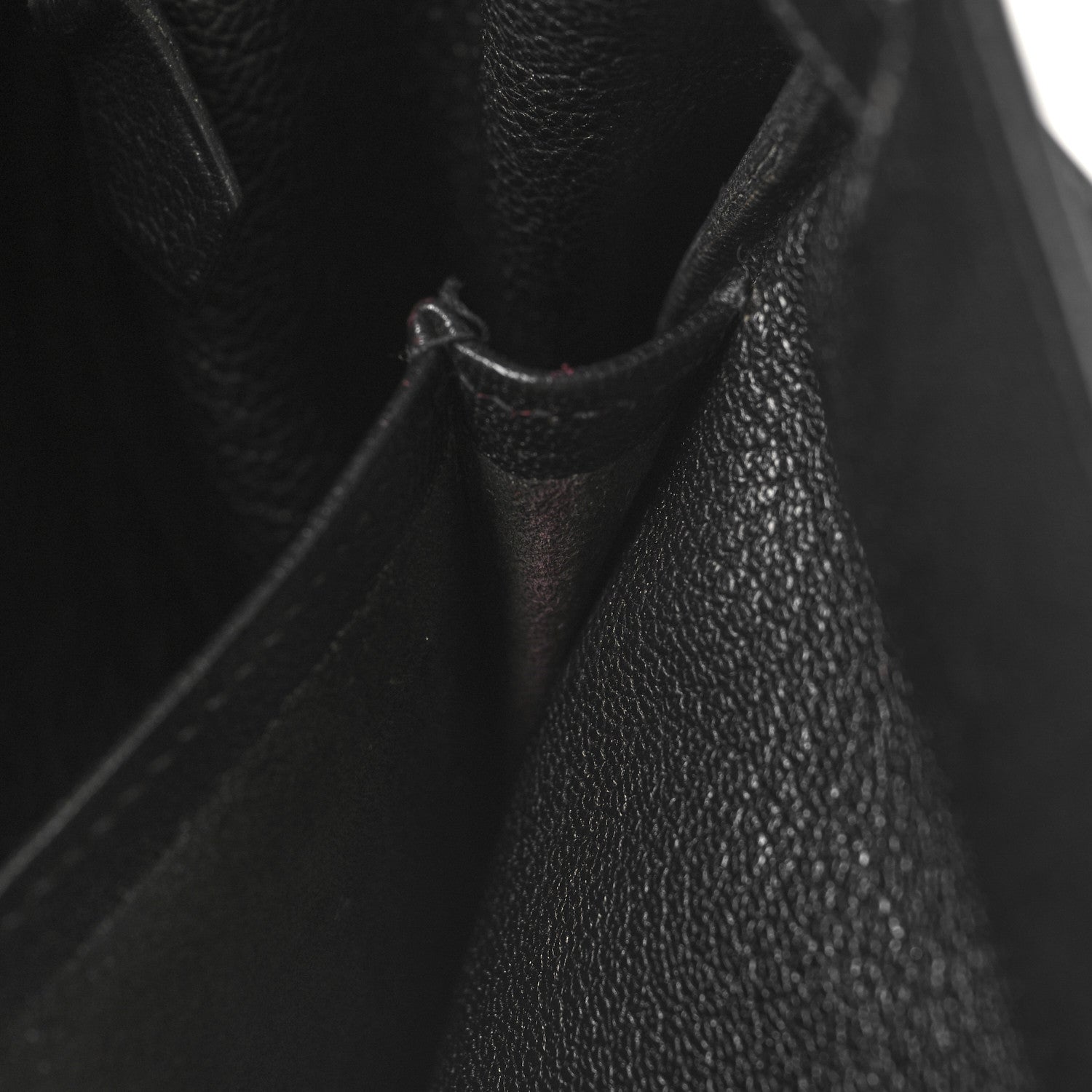 Hermes Evergrain Kelly Retourne 32 Black 14 of 21
