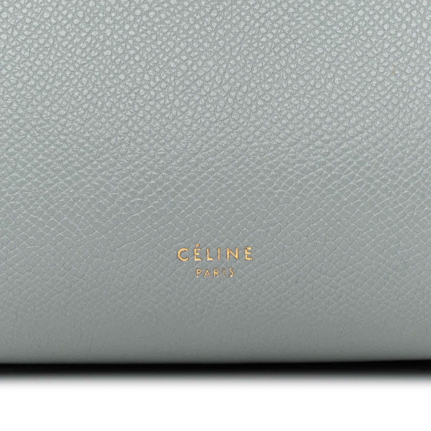 Celine Grained Calfskin Mini Belt Bag Cloud 5 of 16