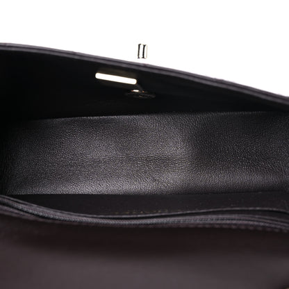 Chanel Lambskin Quilted Mini Rectangular Flap Dark Brown 5 of 11