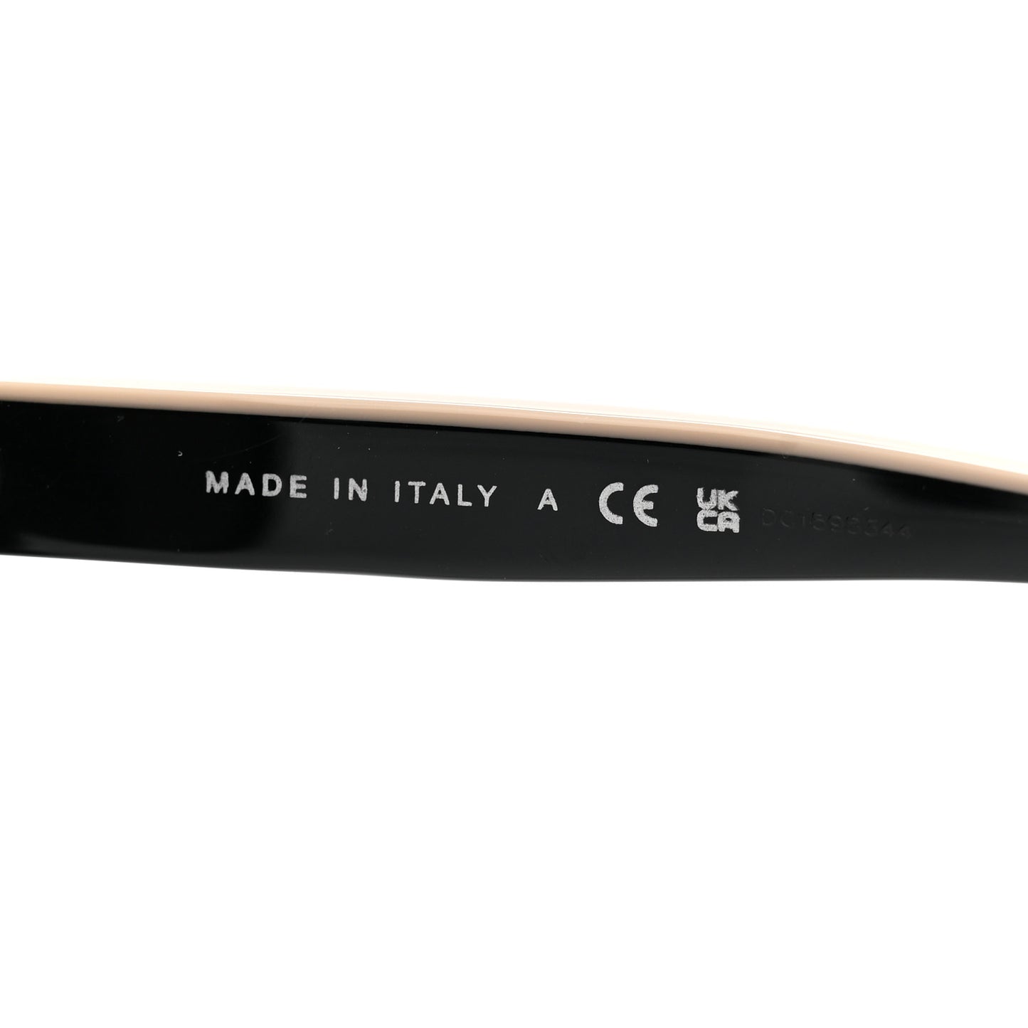 Acetate CC Butterfly Sunglasses 5414 Black Beige