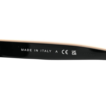 Chanel Acetate CC Butterfly Sunglasses 5414 Black Beige 6 of 9