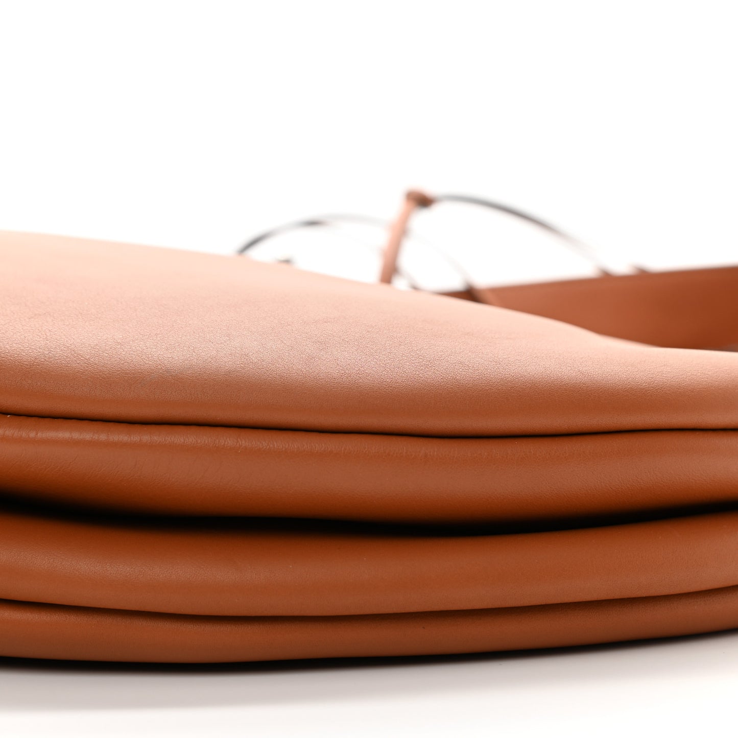 Calfskin Fortune Hobo Tan
