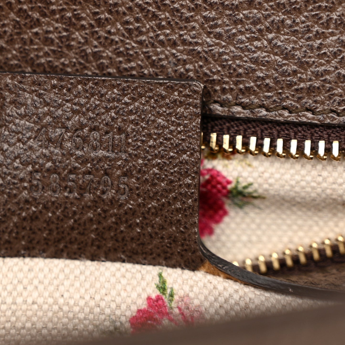 Calfskin Embroidered Sylvie Belt Bag 85 34 Brown