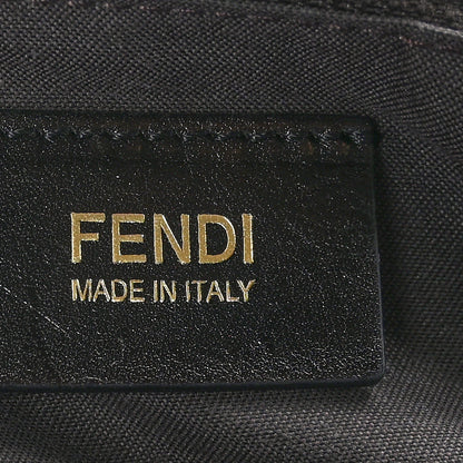 Fendi Crinkled Lambskin Mia Shoulder Flap Black 6 of 11