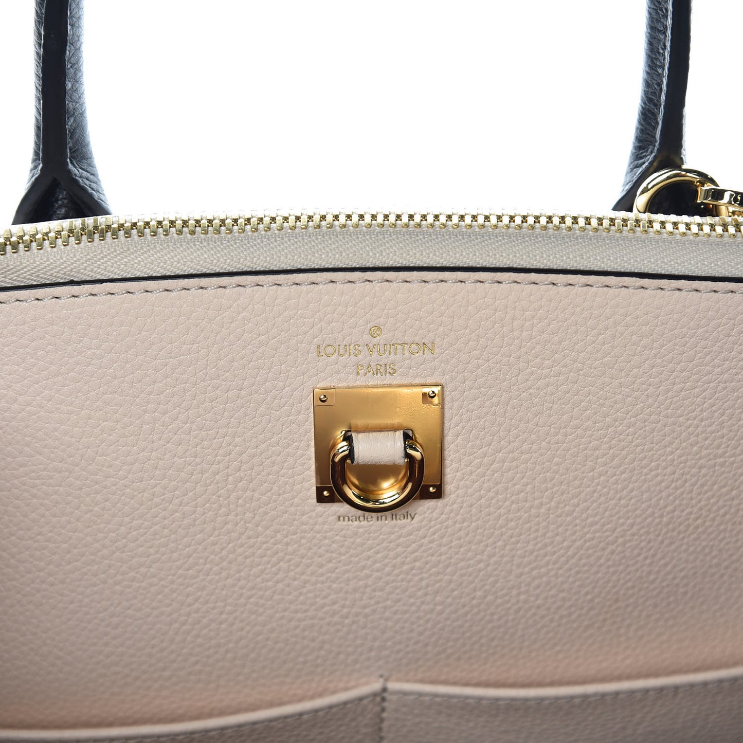 Calfskin City Steamer MM Caramel Creme Black