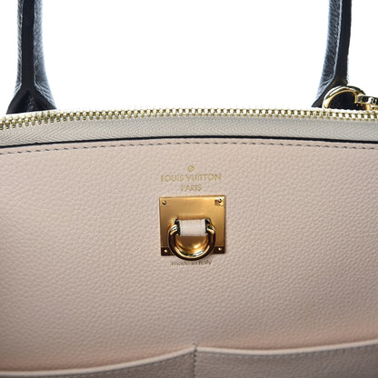 Louis Vuitton Calfskin City Steamer MM Caramel Creme Black 6 of 7