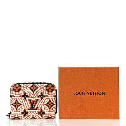 Louis Vuitton Monogram Giant Crafty Zippy Coin Purse Creme Caramel 10 of 10