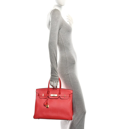 Hermes Epsom Birkin 35 Rose Jaipur 2 of 10