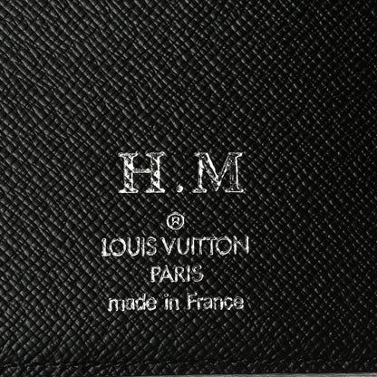 Louis Vuitton Epi Small Ring Agenda Cover Black 9 of 9